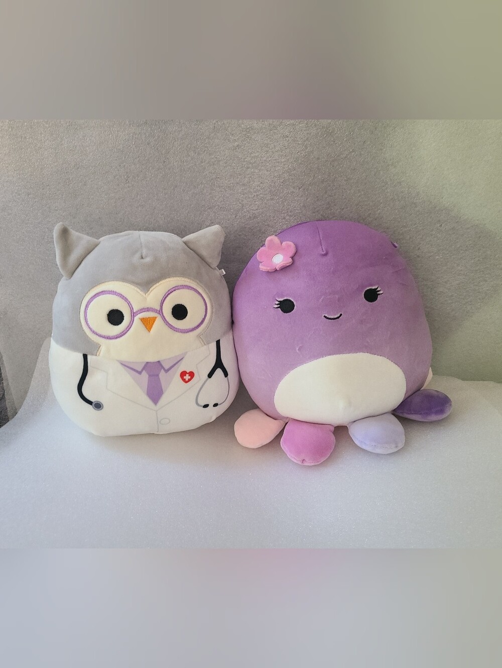 Owl & Octopus Squishmallows